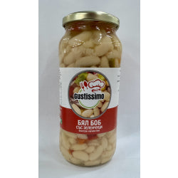 WHITE BEANS WITH VEGETABLES GUSTISSIMO 540 G