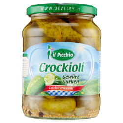 КИСЕЛИ КРАСТАВИЧКИ CROCKIOLI IL PICCHIO, СТЪКЛО 670 Г