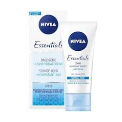 NIVEA ESSENTIALS DAY CREAM WITH VITAMIN E SPF 15, FOR NORMAL SKIN, 50 ML