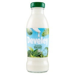 YOGURT DEVELEY DAIRY SAUCE-DRESSING, GLASS 230 ML