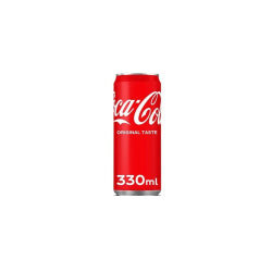 SOFT DRINK COCA COLA CLASSIC, CAN 330 ML
