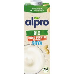 БИО СОЕВО МЛЯКО ALPRO БЕЗ ЗАХАР 1 Л