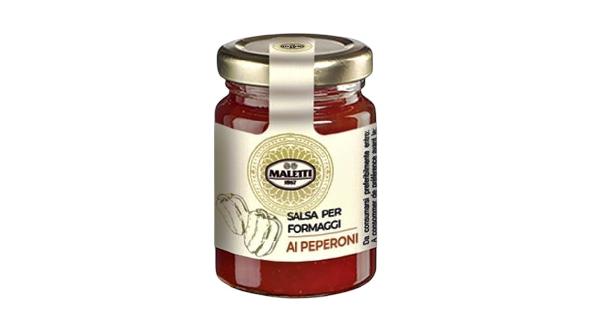 110g Maletti Spicy Cheese Sauce with Peppers