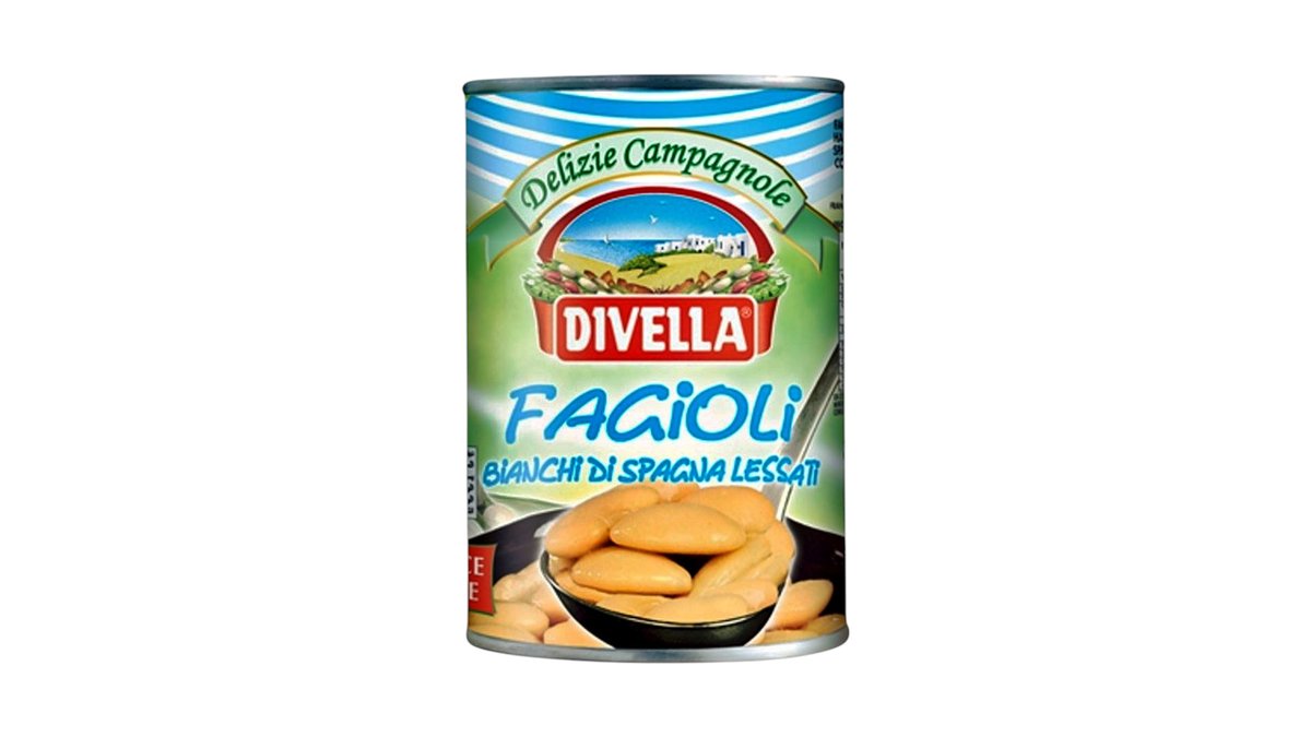 400гр Едър бял боб Divella