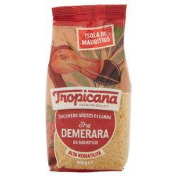 ТРЪСТИКОВА КАФЯВА ЗАХАР TROPICANA DEMERARA, 500 Г