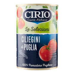 ДОМАТИ CIRIO CILIEGINI DI PUGLIA, КОНСЕРВА 400 Г