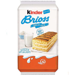 КЕКСЧЕТА FERRERO KINDER BRIOSS С МЛЯКО 270 Г