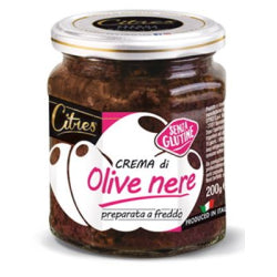 CITRES BLACK OLIVE PASTE, GLASS 200 G