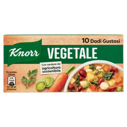 KNORR VEGETABLE BROTH CUBES 10 PCS, GLUTEN-FREE