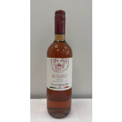 ВИНО РОЗЕ IGT ROSATO LAZIO 75° VILLA DESIDERI C6-11°, 750 МЛ