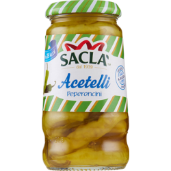 SPICY CHILLIES IN VINEGAR SACLA LOMBARDI 280 G