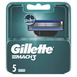 НОЖЧЕТА ГЛАВИ ЗА САМОБРЪСНАЧКА GILLETTE MACH 3 STANDART, 5 БР