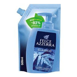 FELCE AZZURRA CLASSICO LIQUID SOAP REFILL, 500 ML
