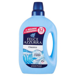 FELCE AZZURRA CLASSIC LIQUID DETERGENT 32 WASHES, 1.595 L