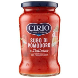 ДОМАТЕН СОС CIRIO DATTERINI /ОТ ЧЕРИ ДОМАТИ/, СТЪКЛО 350 Г