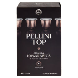 COFFEE CAPSULES PELLINI TOP 100% ARABICA, NESPRESSO 30 PCS