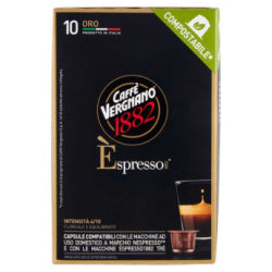 VERGNANO ESPRESSO ORO COFFEE CAPSULES 10 CT