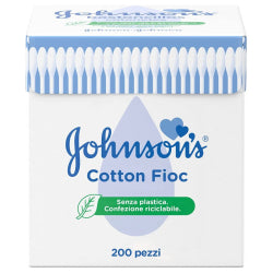 КЛЕЧКИ ЗА УШИ JOHNSONS COTTON 200 БР
