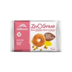 ПЪЛНОЗЪРНЕСТИ БИСКВИТИ GALBUSERA ZEROGRANO 220 Г, БЕЗ ГЛУТЕН