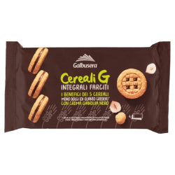 GALBUSERA GIANDUIA WHOLE WHEAT BISCUITS WITH COCOA AND HAZELNUT CREAM 160 G
