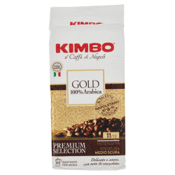МЛЯНО КАФЕ KIMBO GOLD 100% ARABICA 250 Г