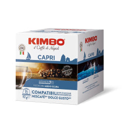 KIMBO DG CAPRI COFFEE CAPSULES, 16 PCS