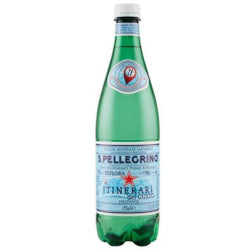 SPARKLING MINERAL WATER SAN PELLEGRINO, PET 750 ML