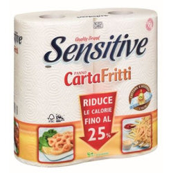 KITCHEN PAPER SENSITIVE CARTA FRITTI 2 PCS