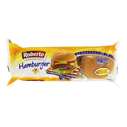 BREAD-BUNS FOR HAMBURGER ROBERTO 6 PCS, 300 G