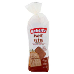 WHOLE WHEAT BREAD ROBERTO WITH OLIVE OIL, 400 G