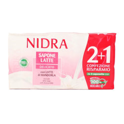 NIDRA SOAP WITH ALMOND OIL 3X90 G