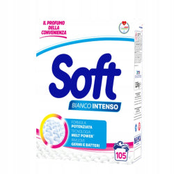 SOFT BIANCO INTENSO LAUNDRY DETERGENT 105 WASHES, 5.25 KG