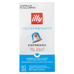 КАФЕ КАПСУЛИ ILLY БЕЗ КОФЕИН 10 БР