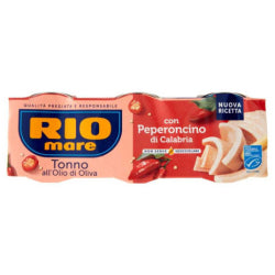 RIO MARE TUNA WITH CHILI PEPPER 3x65 G