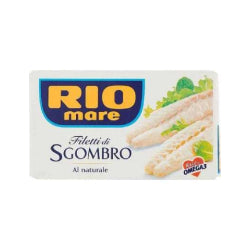 ФИЛЕ ОТ СКУМРИЯ RIO MARE НАТУРАЛНО, КОНСЕРВА 125 Г