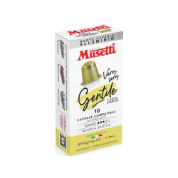 КАФЕ КАПСУЛИ MUSETTI GENTILE NESPRESSO 100% АРАБИКА 10БР
