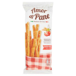 ГРИЗИНИ AMOR DI PANE ЛУК 125Г