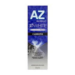 TOOTHPASTE AZ 3D WHITE CARBONE, 65 ML