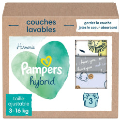 PAMPERS HYBRID DIAPER PANTS 3 PCS, 3-16 KG