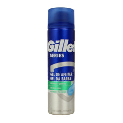 GILLETTE SERIES SHAVING GEL SENSITIVE SKIN, 200 ML