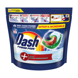 КАПСУЛИ ЗА ПРАНЕ DASH POWER EXTRA В ПЛИК 35 БР