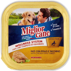 DOG PATE MIGLIOR CANE CHICKEN/TURKEY 150 G