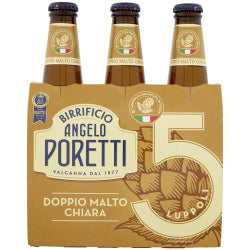 PORETTI 5 HOP BEER /FIVE HOPS/ 3X330 ML, Alc.6.5%