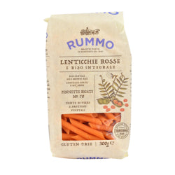 RUMMO PENNETTE RIGATE PASTA /CHICKPEA AND RICE FLOUR/ NO. 70, 300 G