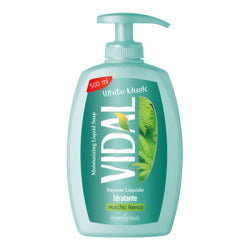 VIDAL WHITE MUSK LIQUID SOAP 300 ML