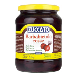 SLICED RED BEETROOT ZUCCATO 670 G