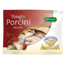 DRIED PORCINI MUSHROOMS L'ORO DI MONTAGNA 20G IN A BAG