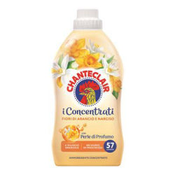 FABRIC SOFTENER CONCENTRATE CHANTECLAIR FIORI ARANCIO E NARCISO 57 WASHES, 1.140 L