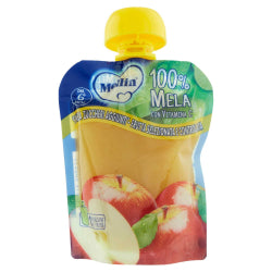 FRUIT PUREE/SNACK MELLIN MELA /APPLE/ POUCH, 90 G