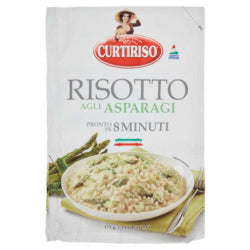 RISOTTO WITH ASPARAGUS CURTIRISO POUCH 175 G